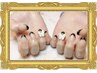 【ハンド@GOLD】オフィスネイルに◇フレンチネイル￥4790