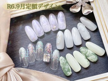ネイルサロン キュラソー(Curacao)/R6.9月定額デザイン