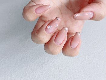 ビーエスネイル 金山店(bs-nail)/《オフィス》派手NG◆シンプル