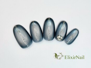 エリクサーネイル 池袋(Elixir Nail)/定額a シンプル/クーポン使用