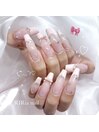 王道モテネイル♪フレンチネイル