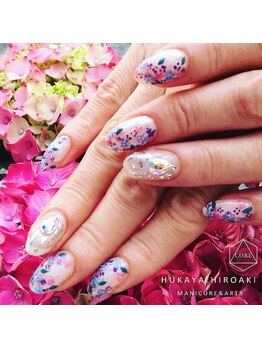 ネイルスタジオ レイナローズ(NAIL STUDIO Reina Rose)/アジサイ