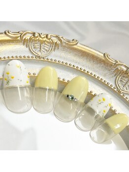 ネイルルーム(Nail Room)/小花柄ネイル