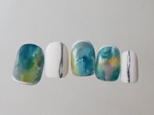 ルフトエーデ(LUFT Ode)/【Art 10】Blue×whiteマット