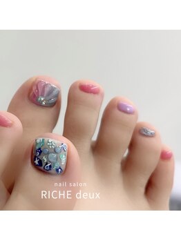 リッシュ ドゥ(RICHE deux)/ブルー☆マーメイドタイル