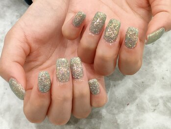 ミアネイル 越谷店(mia nail)/パラジェルベース施術写真