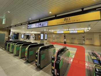 ビセット 恵比寿(Bisetto)/JR恵比寿駅からのアクセス（１）