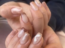 アース コアフュールボーテ 佐久平店(EARTH coiffure beaute)/くすみピンク　7800円