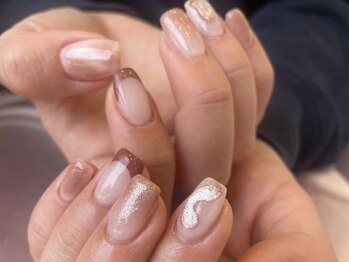 アース コアフュールボーテ 佐久平店(EARTH coiffure beaute)/くすみピンク　7800円