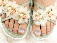 リラネイルサロン/フットアートコース6500円