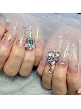 フィール 茂原店(Feel)/スカルプ/長さだし/クリアラメ