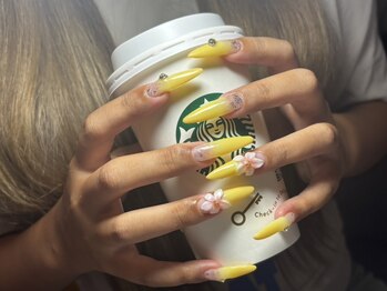 エーネイル(A nail)/ハイビスカスネイル