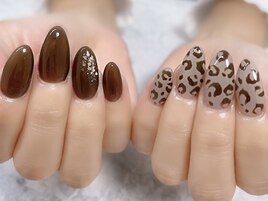 ブラウン＆レオパード