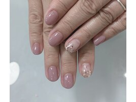 ワンポイントネイル
