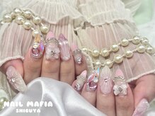 ネイルマフィア 渋谷(NAIL MAFIA)/マーメイド/夏ネイル/渋谷