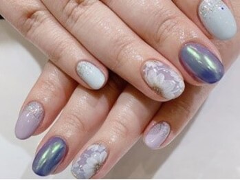 ネイルモア 八尾店(NAIL moA)の写真/幅広いデザインでイベント・お出かけネイルも《NAIL moA》にお任せ♪あなたのご希望に最大限お応えします！