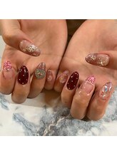 モレリア 心斎橋店(morelia)/ツイードネイル