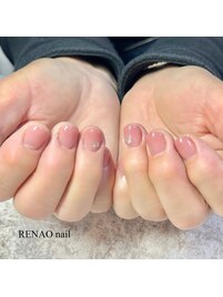 シンプルグラデーションネイル★