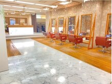 エアリー 昭島(Airily)の雰囲気（明るく開放感のある美容室の奥にございます。）