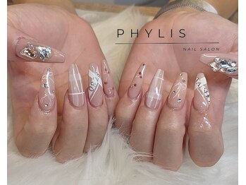 フィリス 横浜店(PHYLIS)の写真/話題のジェルチップやアクリルスカルプまでOK♪理想の長さやフォルムを叶えます*やり放題コースも◎