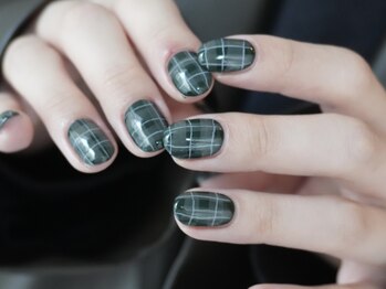 ミニョン 北堀江(mignon)/チェックネイル