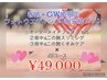 【ご新規様限定/春のブライダル】GW婚+春婚限定【2回】完結プラン¥49000