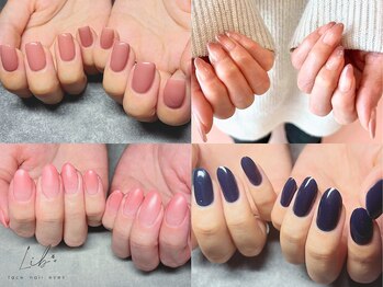 リブ(Lib)の写真/ワンカラー/カラグラ/ラメグラデーションが￥3980☆もっとお得なゲリラクーポンがあることも♪/小松駅