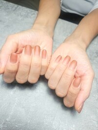 グラデーション×マットネイル