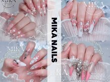 ミカネイルズ 心斎橋店(Mika Nails)の雰囲気（感性をくすぐるカラーの世界>チップ長さだし/つけ放題）