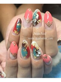 ★塗りっぱなしネイル★