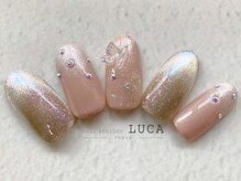 ネイルアトリエルカ(nail atelier LUCA)/M-15 大人可愛い純欲ネイル