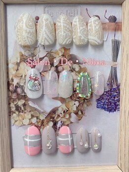 サロンドニーナ(Salon De Niina)/クリスマス限定ネイルデザイン♪
