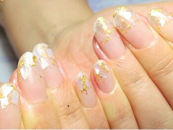 グリッター(Glitter)の写真/ジェル/スカルプどちらも対応!長さ出しができる圧倒的高技術サロン!すらっと女性らしい指先へ♪立川駅スグ