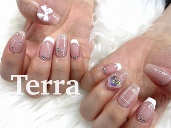 ネイルアンドまつげエクステ テラ 銀座店(Terra)/リボンネイル
