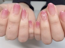 ネイルサロン ハッピー(Nail Salon happy)の雰囲気（【ハンド】グラデーション￥6820（アート¥100））