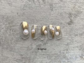 【ハンド】塗りかけニュアンス