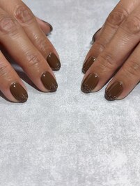 ワンカラー＋ラメ