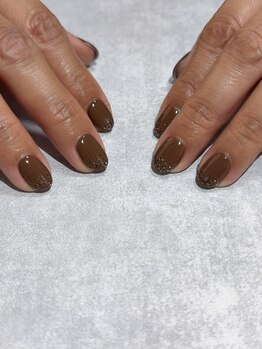 ワンカラー＋ラメ