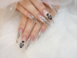 スカルプ クロスネイル 英文