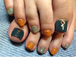 秋カラーのワンカラー