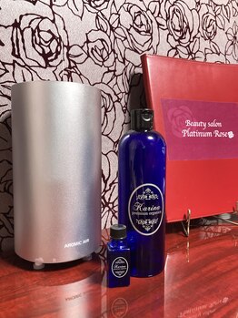 プラチナローズ(Platinum Rose)/感染対策、アロマディフューザー