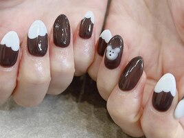 3Dくまちゃんネイル【池袋】