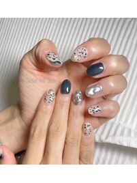 ニュアンスネイル　¥7500