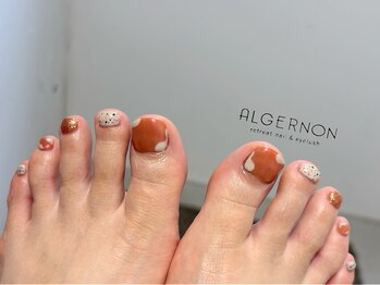 アルジャーノン リトリート(ALGERNON retreat)/オレンジネイル