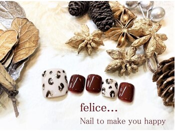 フェリーチェビューティー 大宮西口店(felice BEAUTY)/【定額フットネイル】8000円