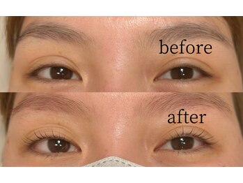 ジェリタ 立川北/眉毛カラーセットで施術◎変化大