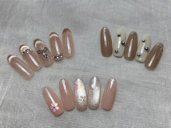 ワンホンネイル定額デザイン