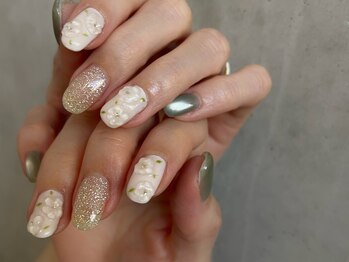 ナナ 白金高輪(nana)の写真/<爪に優しいパラジェル導入>ここでしか叶わない最旬アートが楽しめるトレンドデザインコースがおすすめ