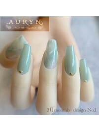 3月monthly  design  No,1