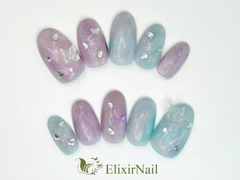 エリクサーネイル 新橋(Elixir Nail)/定額a シンプル/クーポン使用